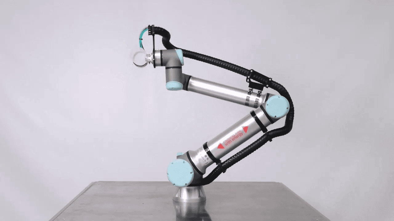 Cadeias de energia tridimensionais para cobots