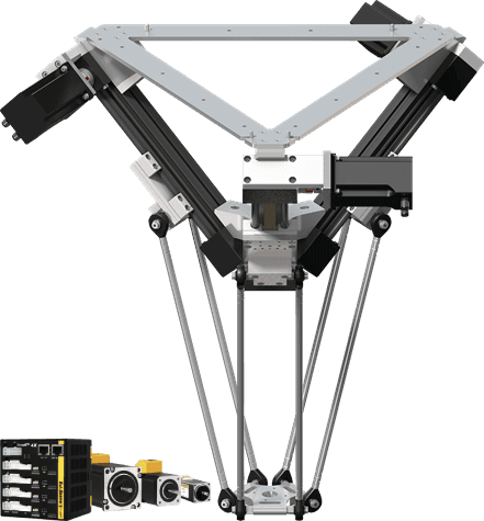 Robot delta de 3 eixos | 3 DOF | 360 mm | 5 kg