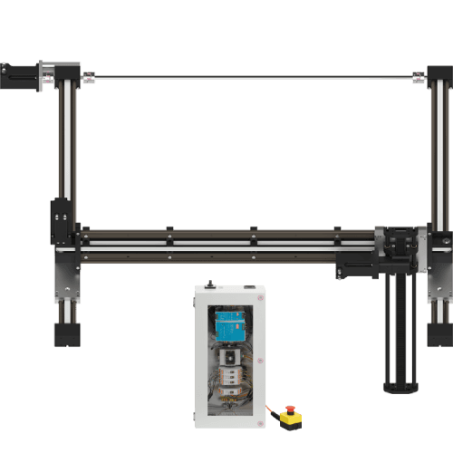 Robot cartesiano de pórtico RG-0003 | 3 DOF | 800 × 800 × 500 mm | 5 kg